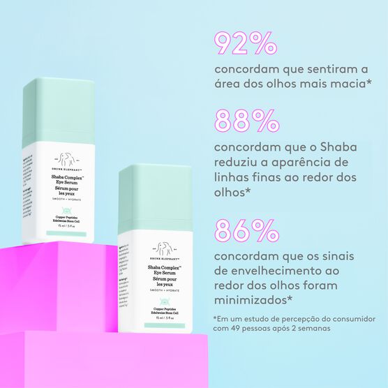 S&eacute;rum Firmador para os Olhos Drunk Elephant Shaba Complex Eye Serum